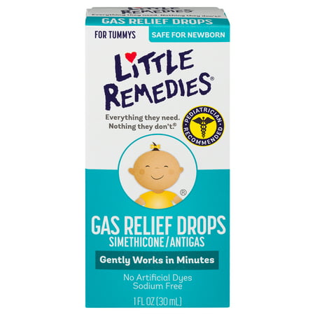 Little Remedies Gas Relief Drops, Berry Flavor, Safe For Newborns, 1 FL (Best Gas Medicine For Babies)