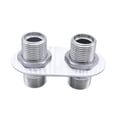 thumbnail image 4 of Conector de mamparo de calentador de cortafuegos genérico de 2 puertos, 2-10 (7/8"-14) Accesorio de mamparo de CA para cortafuegos para vehículos, 4 of 9