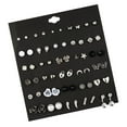 thumbnail image 3 of Aretes colgantes para mujer jinwen Conjuntos de 30 pares pendientes abrazadera de oreja, 3 of 6