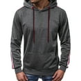 thumbnail image 1 of RXIRUCGD Chandails à Capuchon pour Hommes Automne et Hiver Mode Décontractée Sport Chandail Patchwork Chandail à Capuchon pour Hommes Veste Essentiels Chandail à Capuchon, 1 of 4