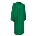 thumbnail image 2 of Endea Graduation Matte Green Graduation Gown  Cap, 2 of 9