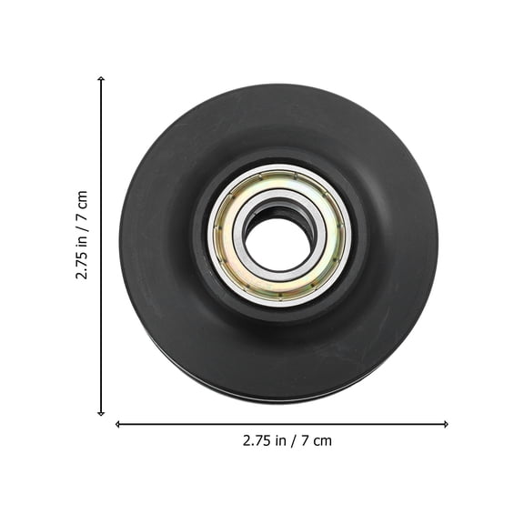 Set of 4 Heavy Duty Sliding Door Rollers for Barn Gates with Thick Wheels and Smooth Rolling Casters