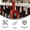 thumbnail image 6 of Flash Furniture Bar Height Removable Back Poly Resin Bar Stool, Red, 6 of 13