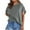 Gray, variant on ECZHAW Womens Oversized Short Sleeve T Shirts Summer Casual Crew Neck Tunic Tops Loose Fit Basic Side Split Tees
