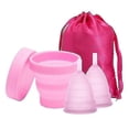 thumbnail image 4 of Menstrual Cups Medical Silicone Menstrual Cup Sterilizer Feminine Hygiene Menstrual Cup, 4 of 5