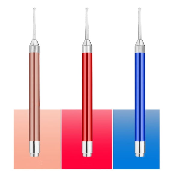 Light up Ear Pick, Blue, 1 Pchot Led Light Earpick Clean Flashlight Earpick Spoon Ear Cleaner Device Led Ligh, Easter Mother'S Day Gift Makeup Organizers