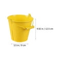 thumbnail image 2 of 4pcs Interesting Mini Bucket Toy Child Sand Buckets Tinplate Beach Bucket, 2 of 9