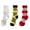X-Multicolor, variant on BVOFAR 3 Pairs Striped Mid-Calf Socks for Women Casual Sport Breathable Socks Moisture-Wicking Athletic Socks 2025