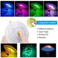 thumbnail image 4 of Luz flotante de color para piscina, luz de baño de discoteca, luz LED sumergible IP68, luz LED subacuática con 7 modos para baño, piscina, spa, luces sumergibles (1 pieza) JAMW Sencillez, 4 of 5