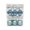 Blue, variant on Hvmvliv Christmas Ornaments 24Pc Christmas Decorations 6Cm Transparent Electroplating Plastic Holiday Pendant Christmas Tree Hanging Ball Christmas Ball Set Blue