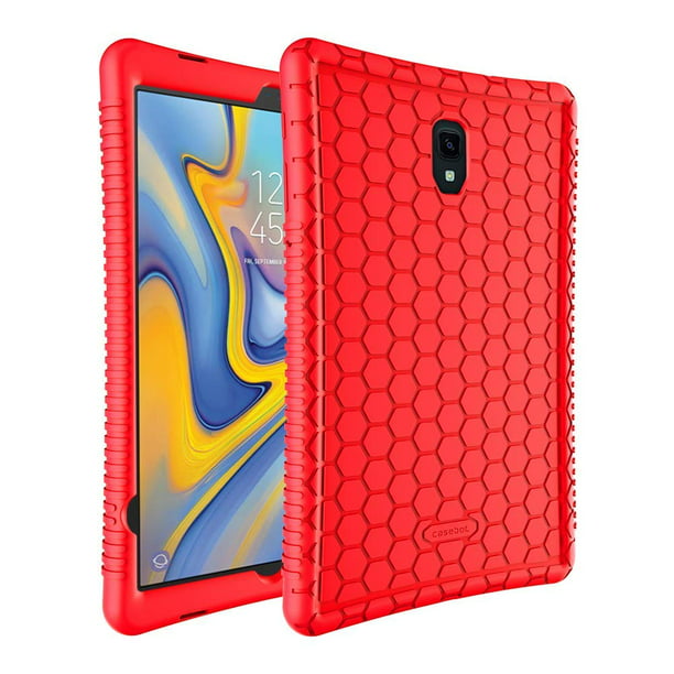 Kids Silicone Case Samsung Galaxy Tab A 10.5 2018 Model SM-T590/T595/T597 Shock Proof Red - Walmart.com