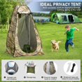 thumbnail image 4 of Kit de Ducha Portátil para Camping Thallike con Tienda de Privacidad y Luces LED, 4 of 8