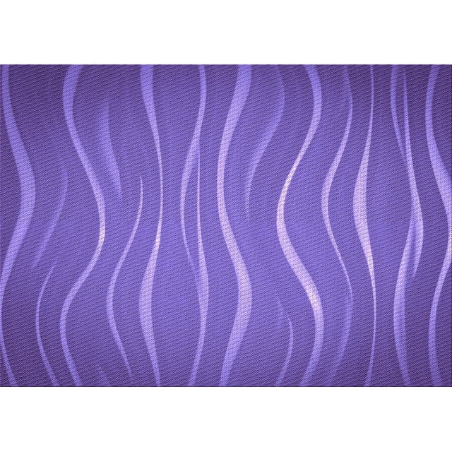 Ahgly Company Machine Washable Indoor Rectangle Transitional Purple Mimosa Purple Area Rugs, 8' x 12'