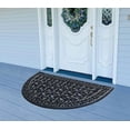 thumbnail image 3 of A1HC Large Door Mat, Natural Rubber, 30”x48”, Ideal for an entryway, Scrapes Shoes Clean of Dirt & Grime, Heavy Duty Doormat for Indoor Outdoor use, Front Door Mat for Entry, Patio, Busy Areas, 3 of 8