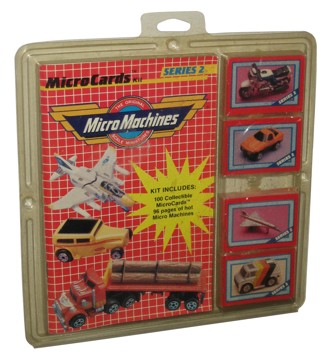 Micro Machines MicroCards Series 2 Book & Cards Set