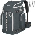 thumbnail image 1 of Bolsa para botas de esquí RESVIN 65L de nailon impermeable para esquiar, color gris, 1 of 3