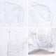 thumbnail image 5 of Baby Hat Bonnet Toddler Girls Fashion Princess Ruffle Muslin Lining Cap Infant Lacy Beanie, 3m 6m 12m, 5 of 5