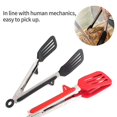 thumbnail image 4 of Yuarrent Pinzas para pan, resistentes al calor, antideslizantes, accesorios para cocinar barbacoa, abrazadera para ensalada, suministro de carne Suministros de limpieza para el hogar Rojo, 4 of 6