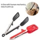 thumbnail image 3 of Toystoory Pinzas para alimentos resistentes al calor, accesorios para cocinar barbacoa, abrazadera para ensalada, suministro de carne a la Type2 NO2, 3 of 6