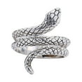 thumbnail image 3 of 1 pieza elegante anillo ajustable en forma de serpiente Retro Cobra anillo personalidad dedo decoración fiesta anillo para hombres niños (n. ° 7), 3 of 5