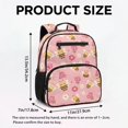 thumbnail image 7 of Pzuqiu Cute Bees Flowers Backpack for Kids Kindergarten Girls School Bag with Front Pocket School Bookbag for Boys Adjustable Shoulder Straps Book Bag for Elementary-School Use, 7 of 7
