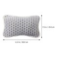 thumbnail image 4 of Bañera Almohada Poliéster Malla 3D Ducha Almohada Cuello Cuello Apoyo Baño Suministro, 4 of 5