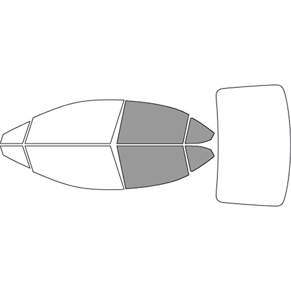 Avery Dennison NR Nano Ceramic IR Window Tint Kit Compatible with Subaru WRX 2022-2024 (Sedan) -