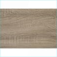 thumbnail image 4 of Desks | Contemporary Brown Laminate Computer Desk with Storage | 42" L Home Office Workstation | Particle Board | Taupe, 4 of 6