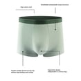 thumbnail image 3 of B91xZ Boxer Briefs Mens Comfort Flex Fit Ultra Lightweight Mesh Boxer Briefs,F L, 3 of 4