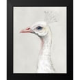 thumbnail image 2 of Popp, Grace 20x24 Black Modern Framed Museum Art Print Titled - Alpine Peacock II, 2 of 5