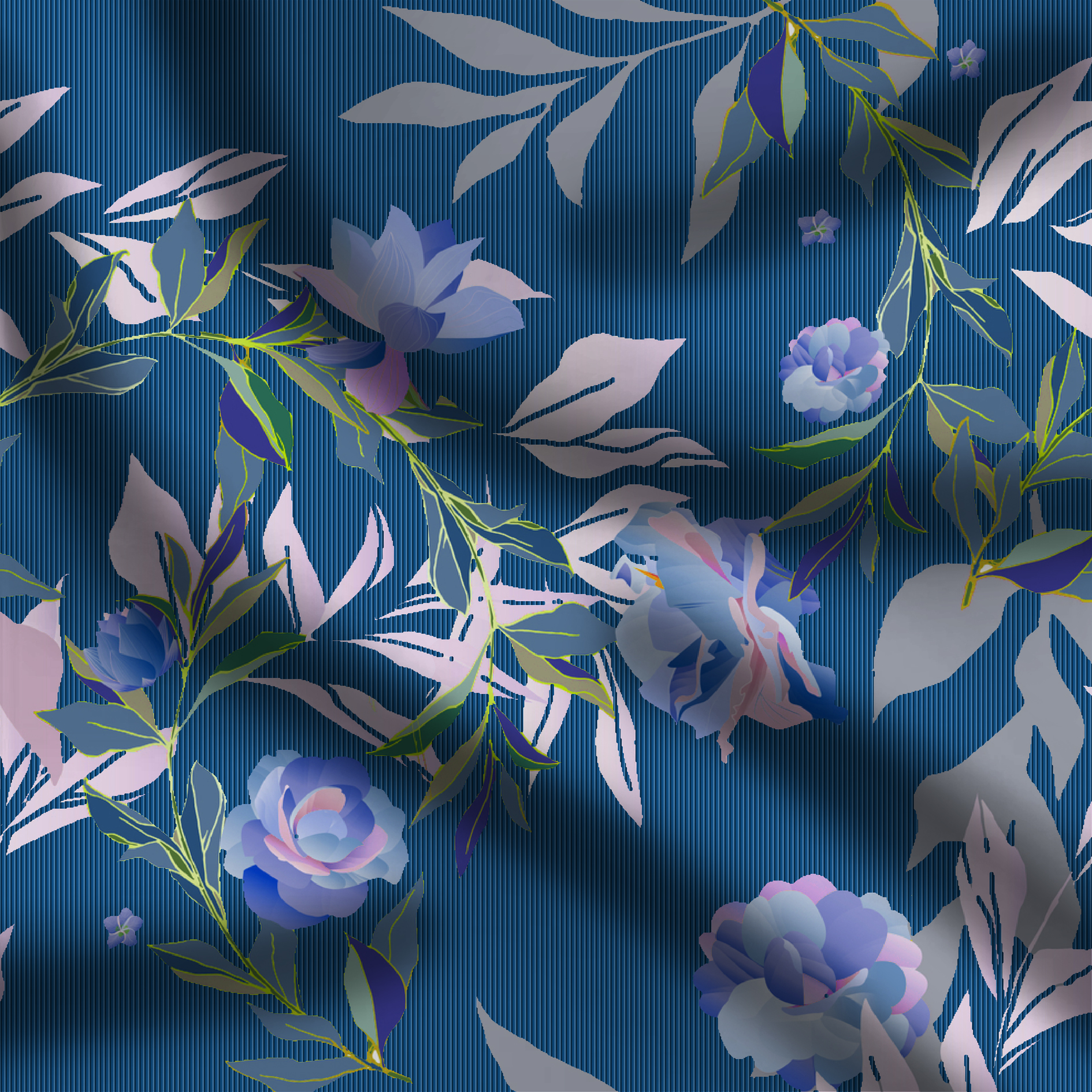 eloriadécor Floral Printed Fabric Crafting Sewing and Quilting Dress