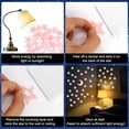 thumbnail image 4 of Glow in The Dark Moon Sticker for Ceiling, 1Pc 3D Luminous Plastic Decal, Night Sky Wall Decor for Bedroom Kids Room, Glowing, 4 of 7