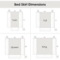 thumbnail image 3 of Greenland Home Paisley Jupe de Lit Matelassée, Complète, 3 of 4