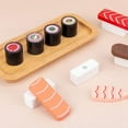 thumbnail image 4 of Juguetes de de simulación de Sushi de comida con tablero de servicio de alimentos educativos juguetes de comida para Sunnimix juguetes educativos de sushi de madera, 4 of 8