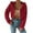 Brick Red, variant on Womens Winter Outerwear Women's Winter Warm Jacket Long Sleeve Crop Jacket Shaggy Coat Open Front Cardigans (Brick Red, XXXL)