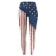 thumbnail image 5 of WILLBEST Leggings Con Estampado Tie Dye Del Día de La Independencia Para Mujer, Pantalones de Yoga de Cintura Alta, Para Entrenamiento, Correr, Atléticos, Elásticos y Cómodos Extra Grande, 5 of 5