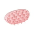 thumbnail image 3 of Cepillo de champú, ador para el cuero cabelludo, cerdas de silicona suaves húmedas y secas, cepillos de silicona para el cuero cabelludo, , rosa, 3 of 8