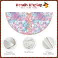thumbnail image 3 of Bingfone Christmas Tree Skirt Mat Christmas Decoration Interior 48" -Tie Dye, 3 of 6
