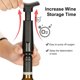 thumbnail image 5 of Advancent Bomba de ahorro de vino Tapones para botellas de vacío Accesorio para el kit de conservación de alimentos frescos Barra de herramientas Advancent HA063224-00B, 5 of 6