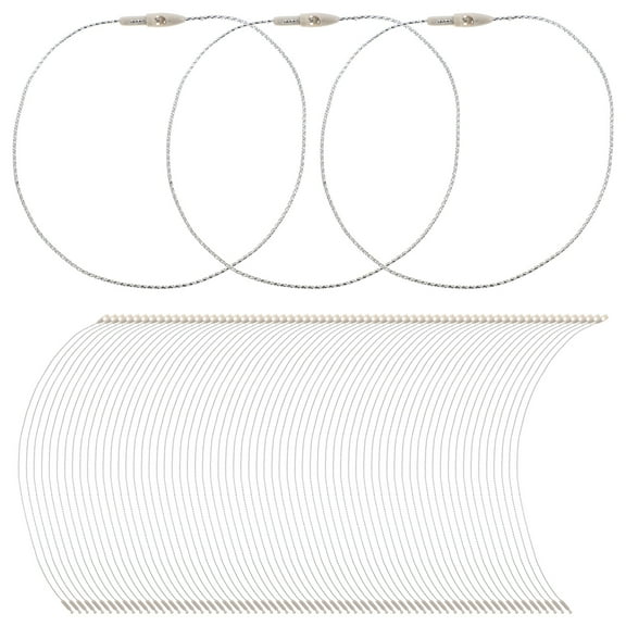 200 Pcs Lanyard Logo Display Tag Rope String Lightweight Ropes for Clothes Tags Price Fasteners Clothing