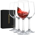 thumbnail image 1 of Juego de 4 copas de vino tinto de cristal WIEJDEOOL, 325 ml, 1 of 6