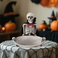 thumbnail image 6 of nvzhuang Halloween Candy Dish Holder Scary Cape Skeleton Candy Bowl Tray for Office Table Party Decoration, 6 of 7