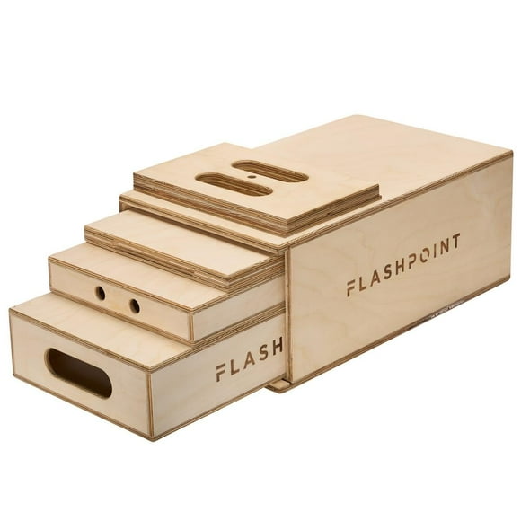 Set Nesting Apple Box Set Flashpoint 4 en 1 para estudio