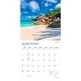 thumbnail image 3 of Tropical Islands 2027 12x24" (Hanging) Wall Calendar | Foil Stamped Cover | Plato, 3 of 9
