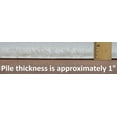 thumbnail image 3 of HR Plush Ivory Solid Color Shag Rug - Thick Pile, High-End, Soft & Cozy Floor Carpet for Bedroom & Living Room, 3 of 6
