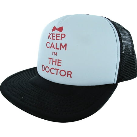 Doctor Who Keep Calm I'm the Doctor Trucker Hat