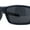 Navy Black, variant on Mens Wrap Around Rectangle Biker Plastic Sunglasses Black Blue Flame