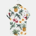 thumbnail image 4 of AHTJRT Men's Unisex Aloha Shirt Sunset Landscape Cool Evening Gatherings Yellow XL, 4 of 4