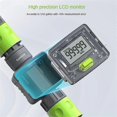 thumbnail image 5 of RAINPOINT Digital Water Flow Meter LCD Outdoor Garden Hose Water Consumption Flow Rate Measure 3/4in, 5 of 5