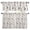 Brown, variant on Grey Snowflake Kitchen Curtains, Kitchen Curtains and Valances Set of 3, Christmas Snowflake Gray White Light Filtering Tailored Tier Curtain 36 Inch Length Drapes for RV Cafe Bathroom Bedroom